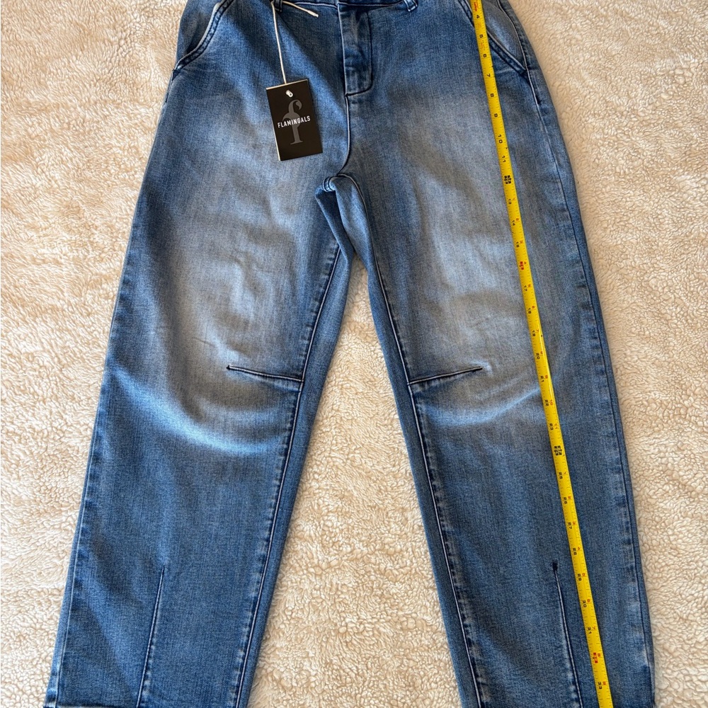 Classic Blue Ankle Jeans by [Brand]